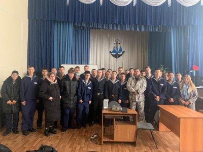 В Сахалинском морском колледже прошла беседа «Современное российское казачество»